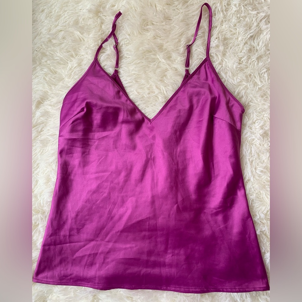ZARA tank top fuschia size S
